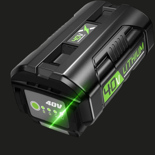 40V OP40601 Replacement for Ryobi 40V Battery 5.0Ah,Compatible with Ryobi 40 Volt Lithium Battery OP4026 OP4050A OP4040 OP4030 OP4050 Compatible with 40V Cordless Power Tool