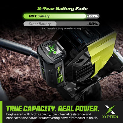 40V OP40601 Replacement for Ryobi 40V Battery 5.0Ah,Compatible with Ryobi 40 Volt Lithium Battery OP4026 OP4050A OP4040 OP4030 OP4050 Compatible with 40V Cordless Power Tool